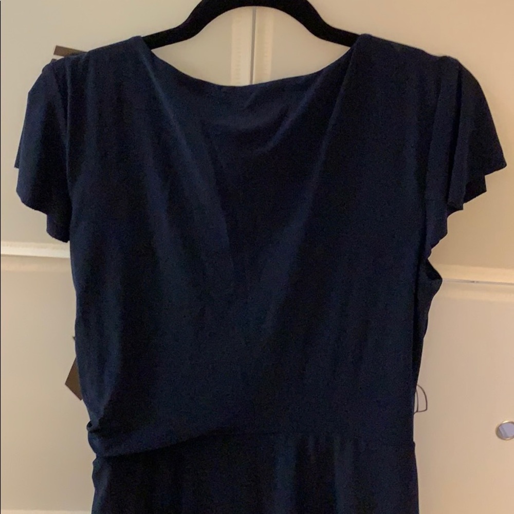 Ralph Lauren Collection Dress Blue w/Flare Siding